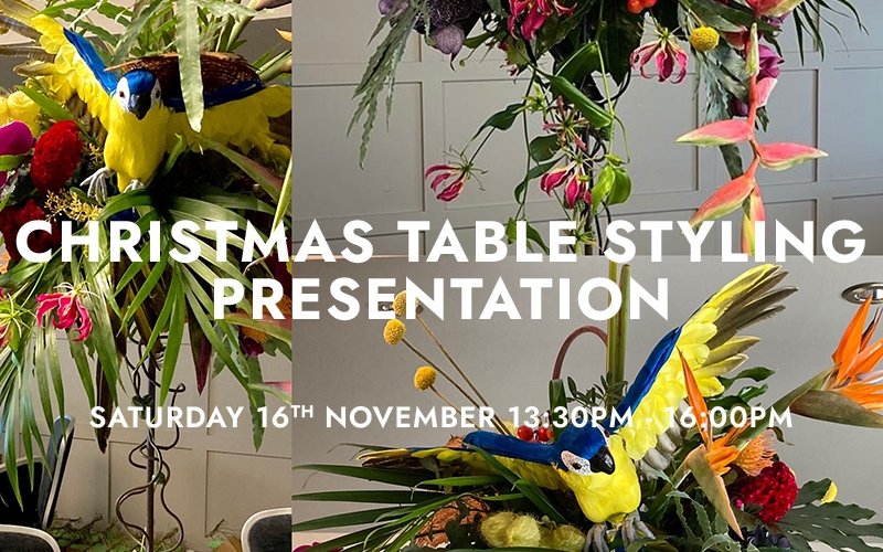 Christmas Table Styling Presentation